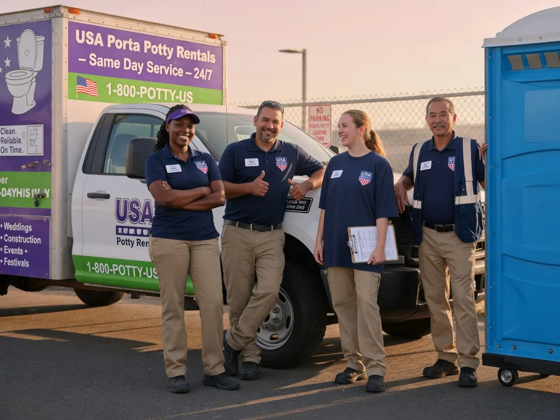 Porta Potty Rental company in Blue Grass, VA